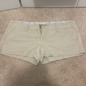 AE American Eagle Khaki Shorts